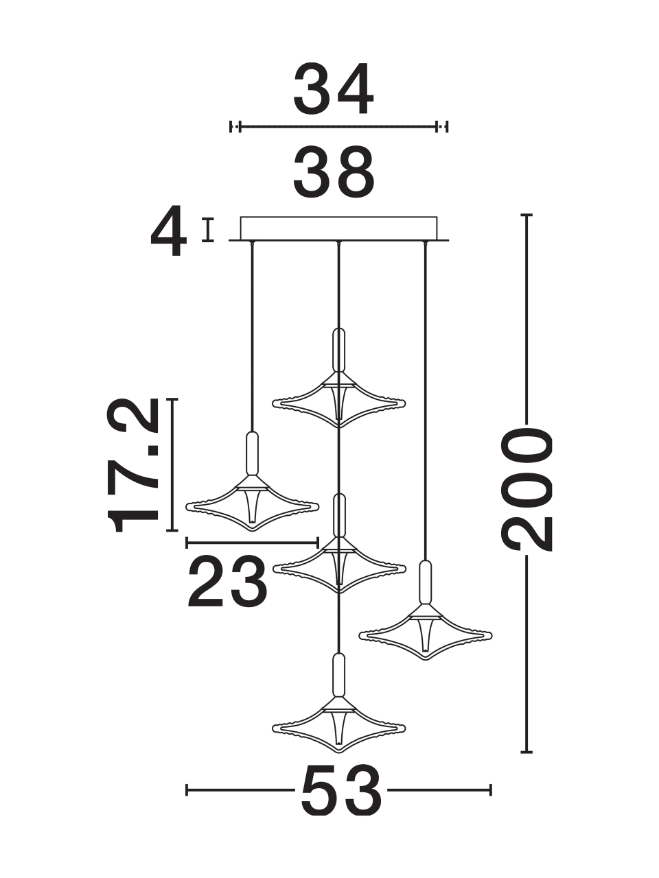 DIAZ 1 white - suspensie moderna [8]