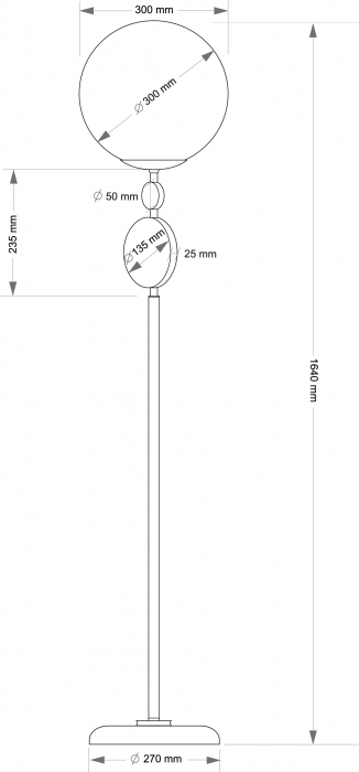 DIMARO DIM-LS-1(P) - Lampadar clasic - Kutek [2]