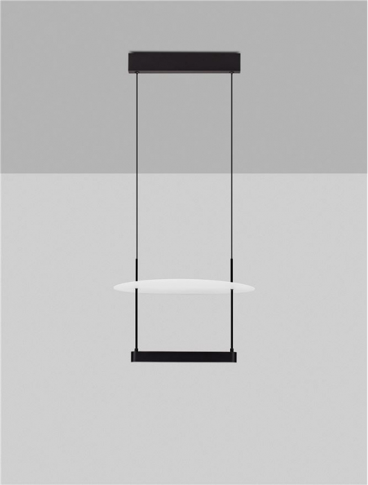 Suspensie moderna LED - Diona diam 40 cm - LED 29 Watt - 2700K [2]