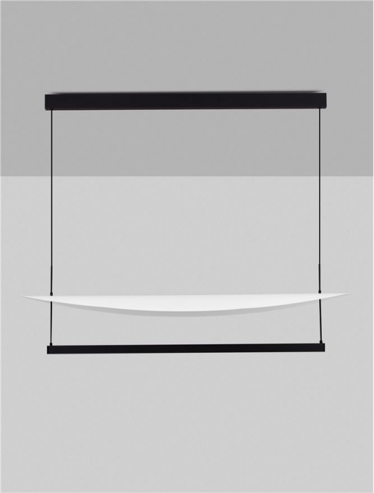 Suspensie moderna LED - Diona 120x30 cm - LED 81 Watt - 3000K [2]