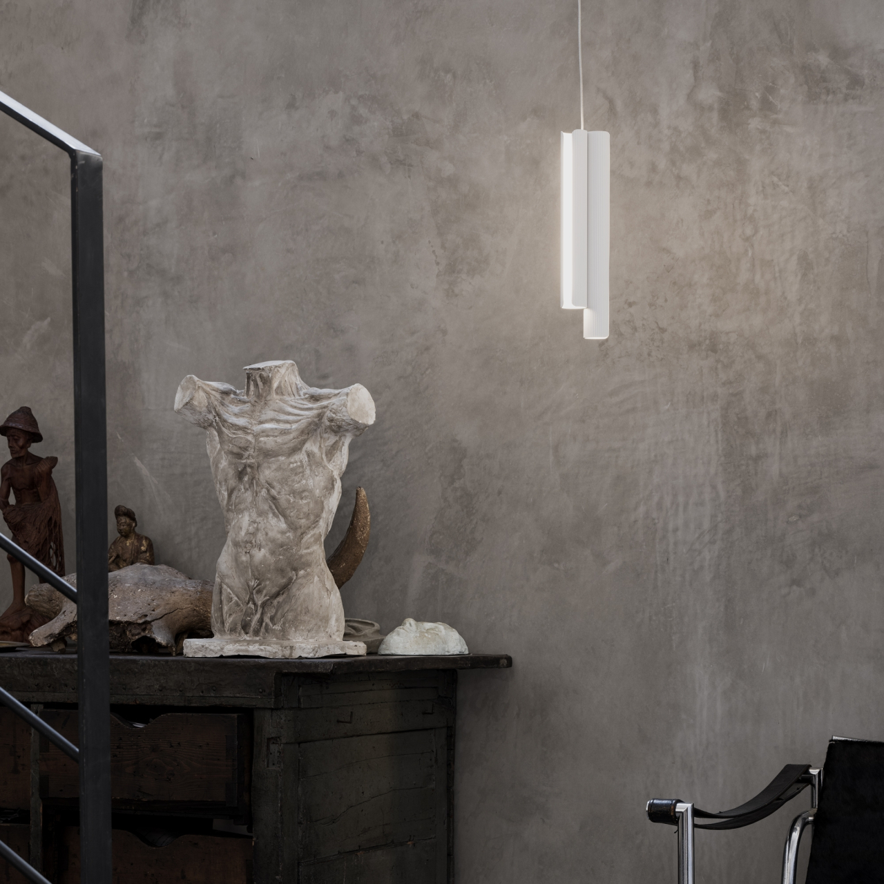 DORICA SP3 D90 BIANCO - suspensie moderna LED [2]