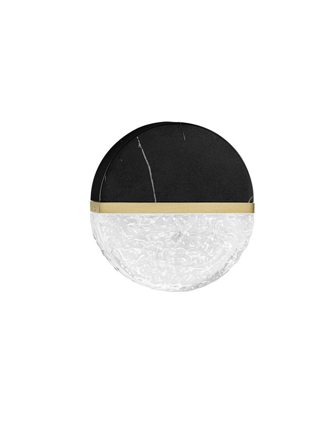DORIN AP Black Marble, Brass Gold Metal [2]