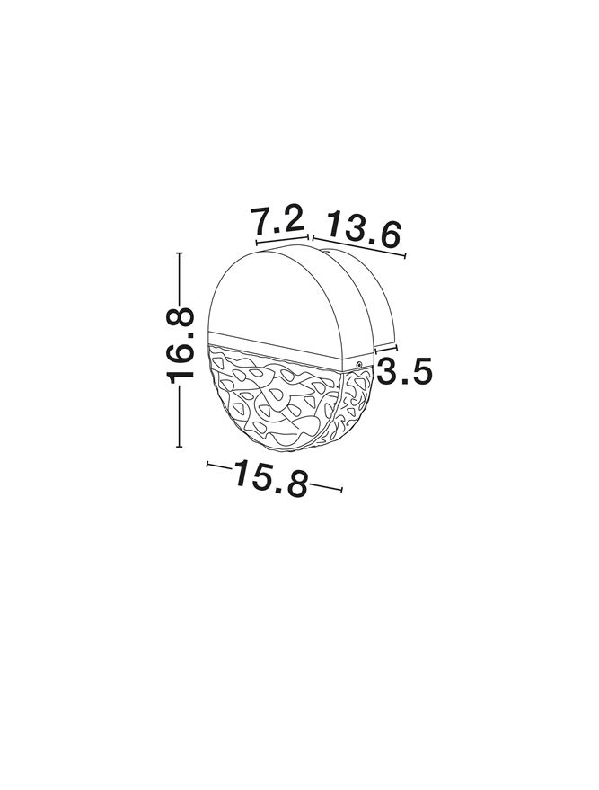 DORIN AP Black Marble, Brass Gold Metal [7]