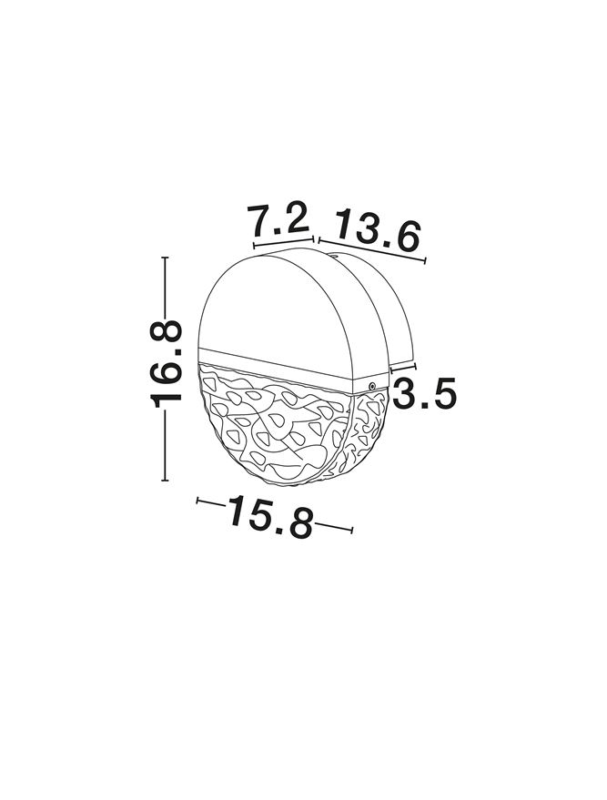 DORIN AP White Marble, Brass Gold Metal [7]