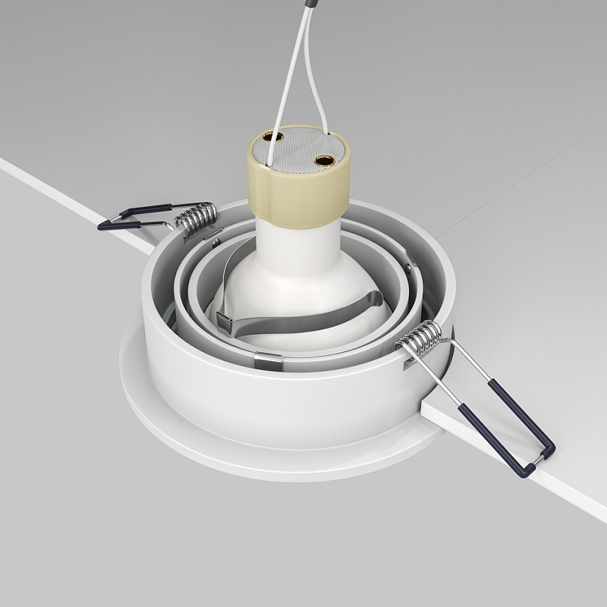 Downlight DL023-2-01W - Recessed luminaire Atom 1L [5]