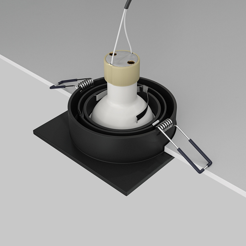 Downlight DL024-2-01B - Recessed luminaire Atom [3]