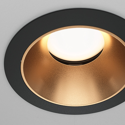 Downlight DL053-01BMG - spot incastrat Share Negru+gold [2]