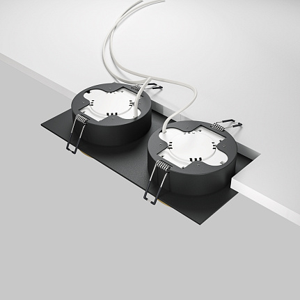 Downlight DL086-02-GX53-SQ-BG - Recessed luminaire Hoop [4]