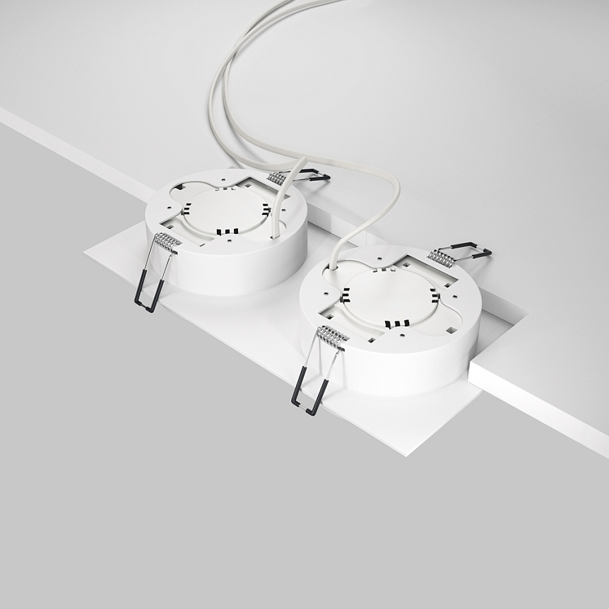 Downlight DL086-02-GX53-SQ-W - Recessed luminaire Hoop [3]