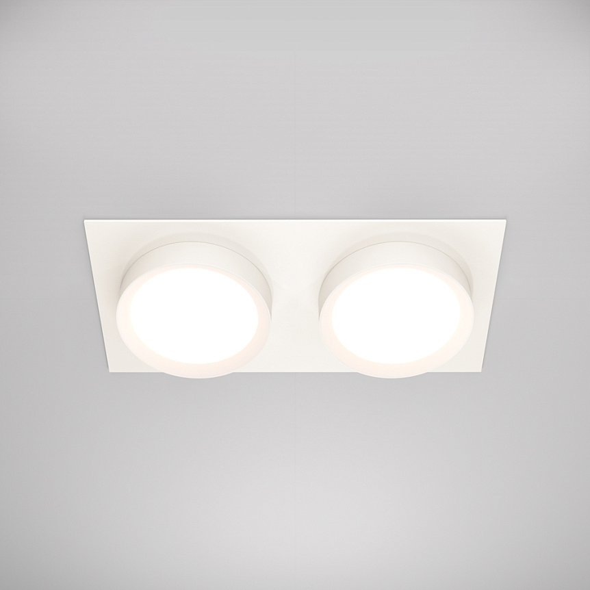 Downlight DL086-02-GX53-SQ-W - Recessed luminaire Hoop [2]