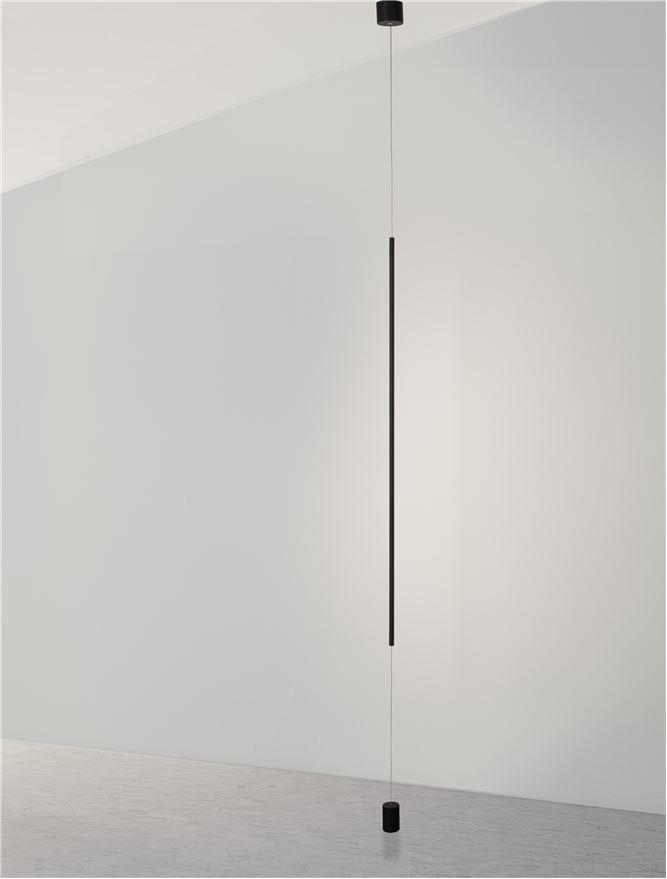 Elettra SP1 120 vertical  - NEGRU - suspensie moderna LED [4]