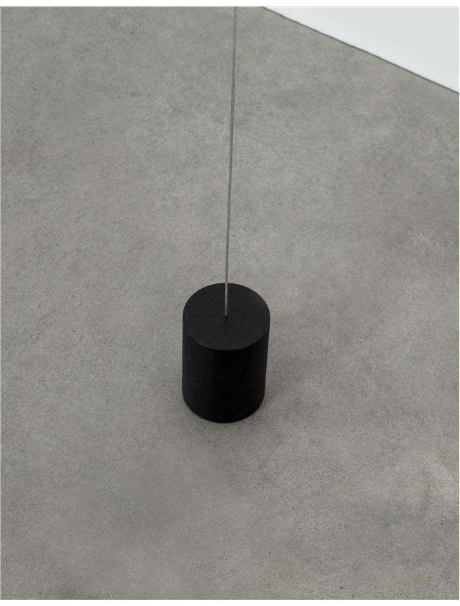 Elettra SP1 120 vertical  - NEGRU - baza incastrata - suspensie moderna LED [6]