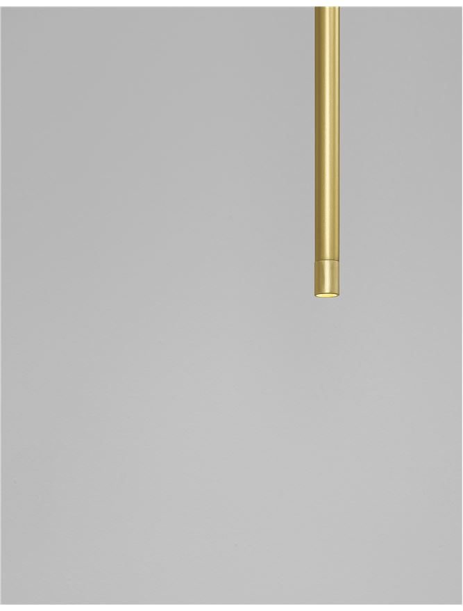 Elettra SP1 60 vertical  - gold - suspensie moderna LED [3]