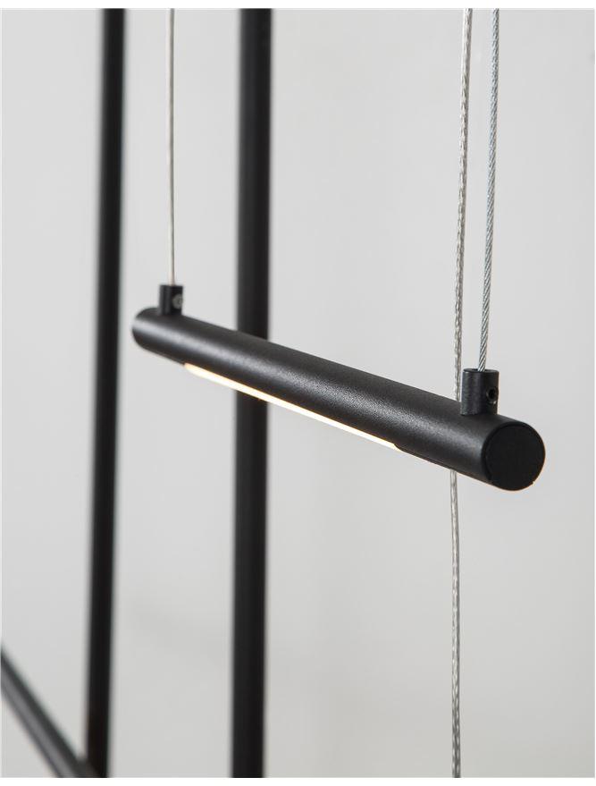 Elettra BAR  - Black 35W - suspensie moderna LED [4]