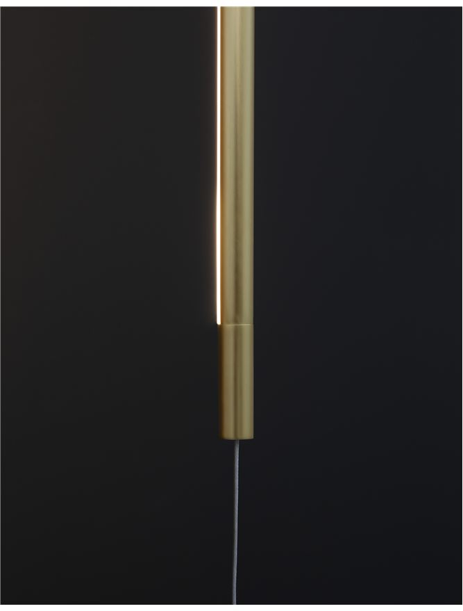 Elettra SP1 120 vertical  - gold - suspensie moderna LED [5]