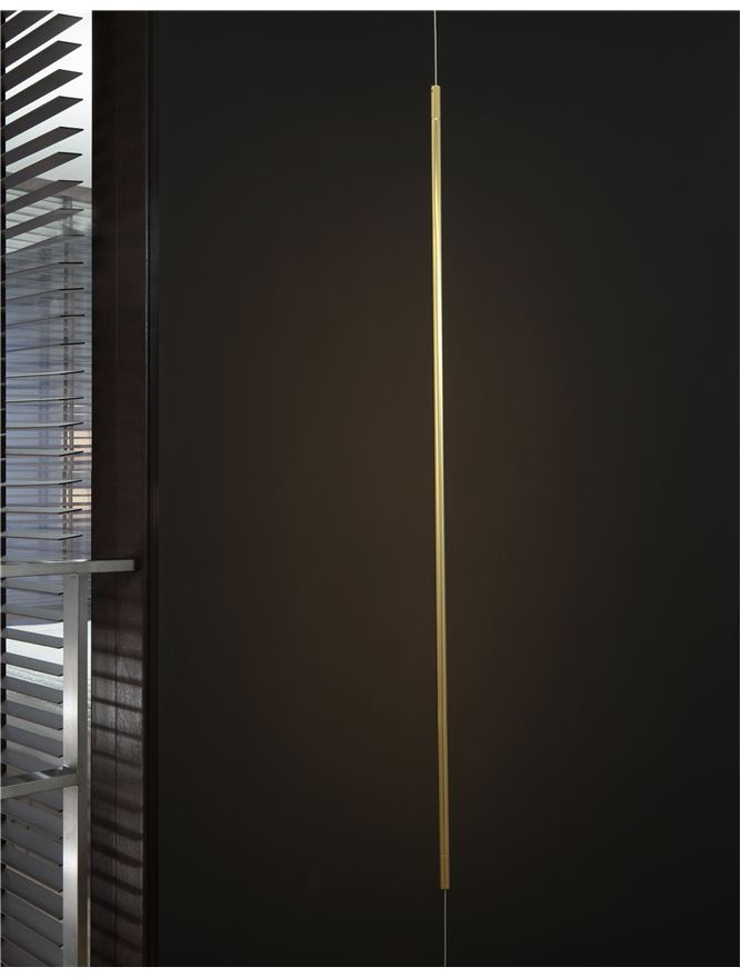 Elettra SP1 120 vertical  - gold - suspensie moderna LED [2]