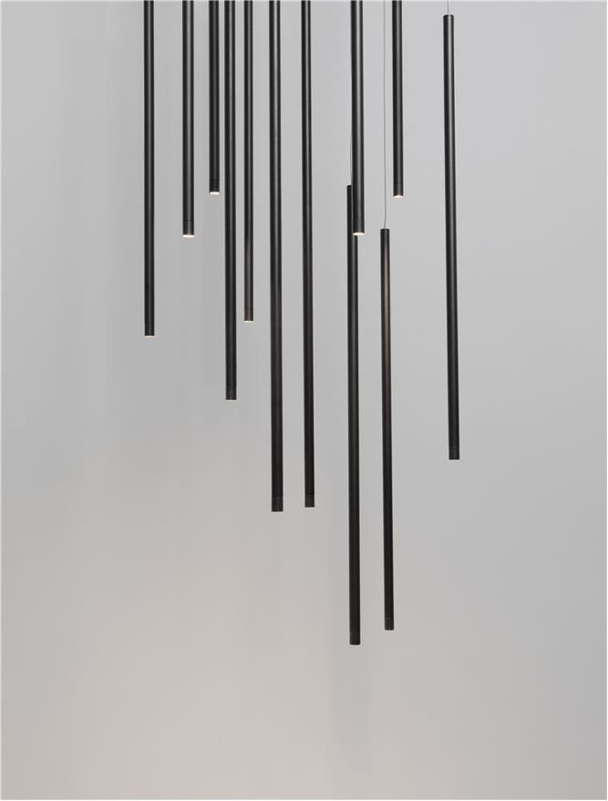Elettra SP 60W - black - suspensie moderna LED [2]