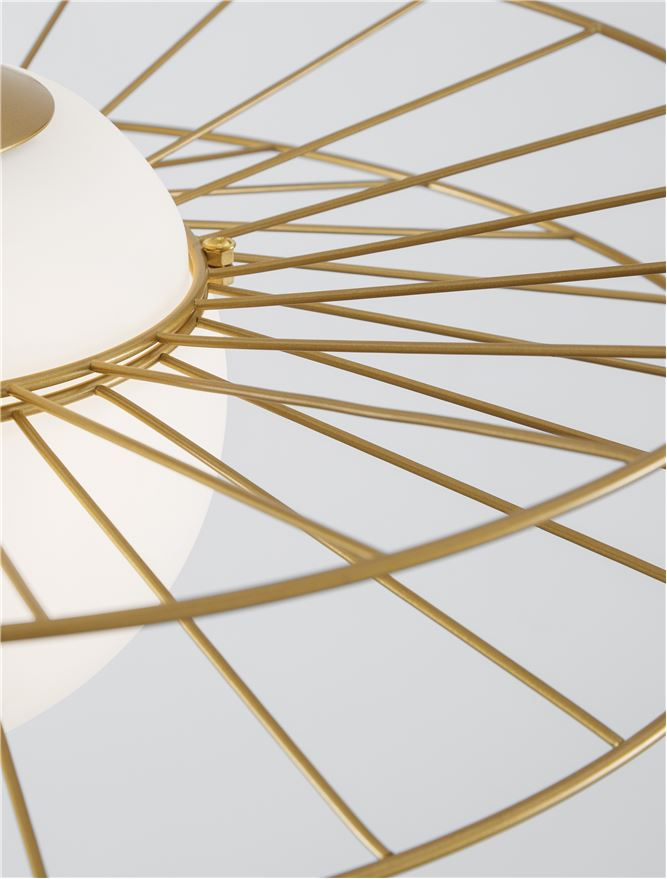 ELLERY suspensie SP1 - 9043303 - Gold Metal & Opal Glass [6]