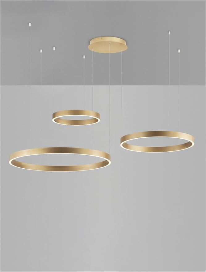 ELOWEN - Suspensie SP 40-60-80 Brushed GOLD [5]