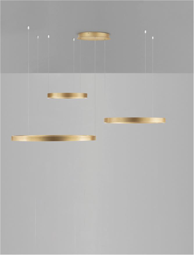 ELOWEN - Suspensie SP 40-60-80 Brushed GOLD [6]