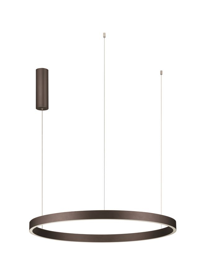 ELOWEN -Suspensie SP 80 Brushed Brown Coffee Aluminium & Silicone - Triac Dimmable light up & down [2]