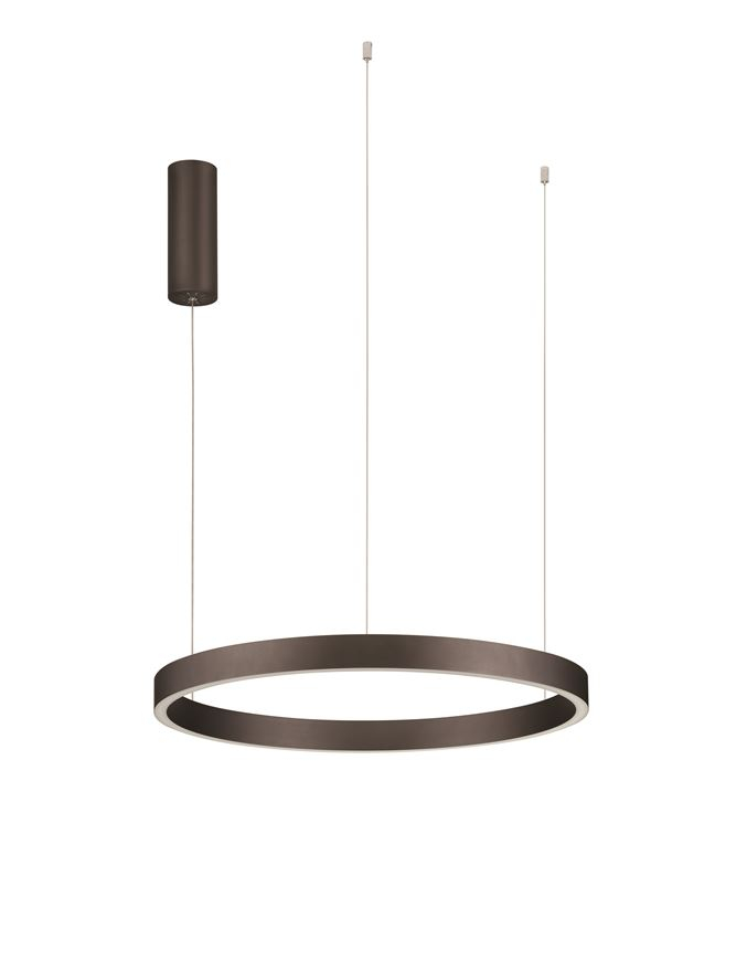 ELOWEN -Suspensie SP 60 Brushed Brown Coffee Aluminium & Silicone - Triac Dimmable light up & down [2]