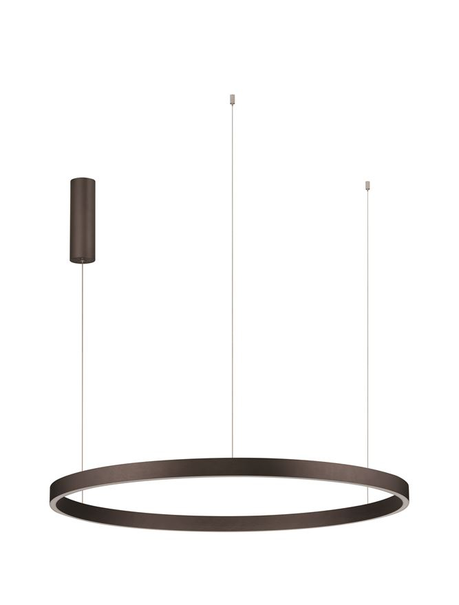 ELOWEN -Suspensie SP 100 Brushed Brown Coffee Aluminium & Silicone - Triac Dimmable light up & down [2]