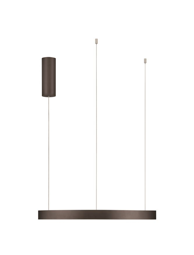 ELOWEN -Suspensie SP 60 Brushed Brown Coffee Aluminium & Silicone - Triac Dimmable light up & down [3]
