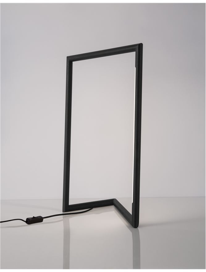 ENSIO veioza - 9077010 - Black Aluminium & Acrylic [4]