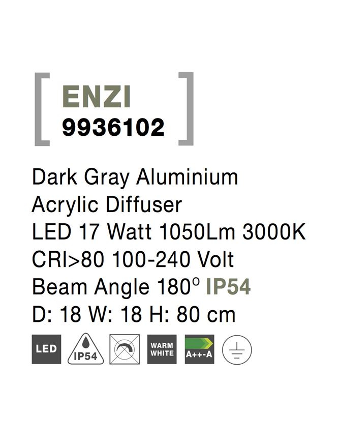 ENZI stalp exterior mare 9936102 [7]