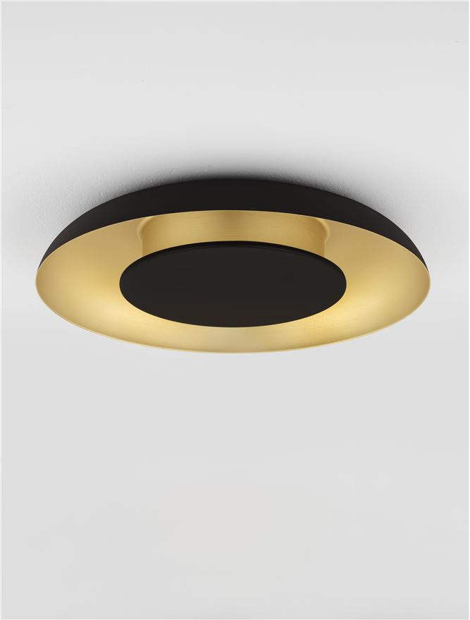 EPOS PLAFONIEA PL40 - Triac Dimmable Sandy Black & White Metal & Polycarbonate [3]