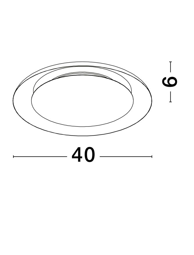 EPOS PLAFONIEA PL40 - Triac Dimmable Sandy Black & White Metal & Polycarbonate [6]