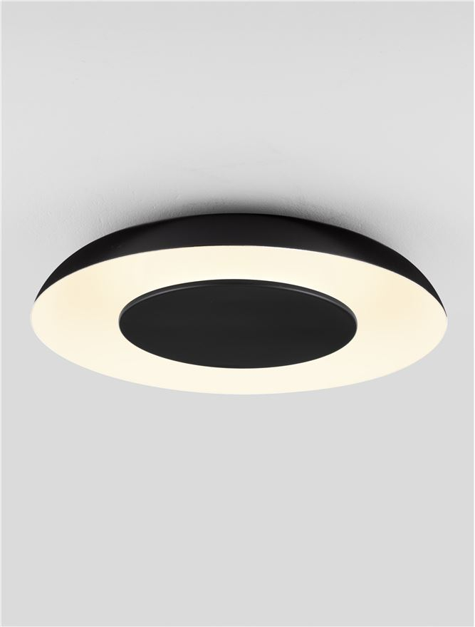 EPOS PLAFONIEA PL40 - Triac Dimmable Sandy Black & White Metal & Polycarbonate [4]