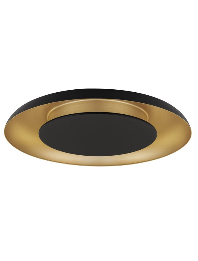 EPOS PLAFONIEA PL60 - Triac Dimmable Sandy Black & Brushed Gold Aluminium, Metal & Polycarbonate [2]