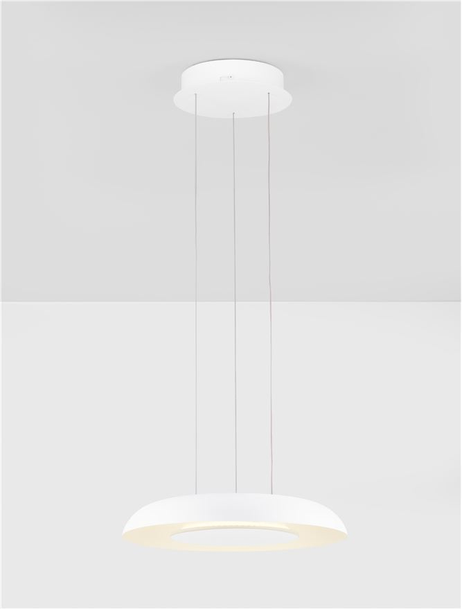 EPOS SUSPENSIE SP40 - Triac Dimmable Sandy White Metal & Polycarbonate [4]