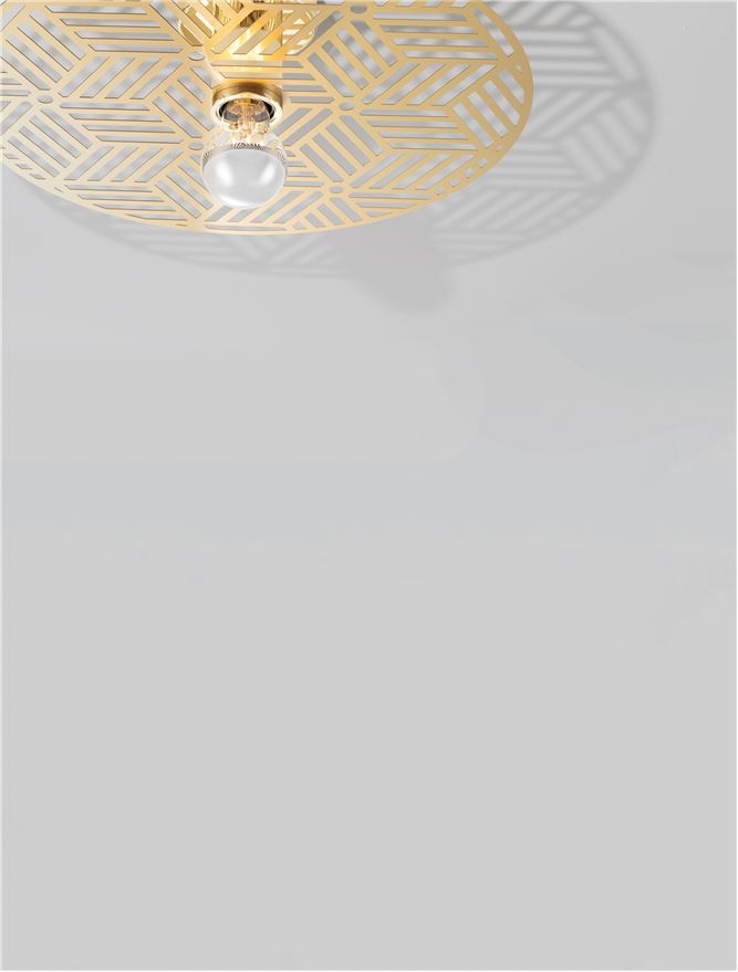ERES plafoniera - 9035971 - Gold Metal [5]