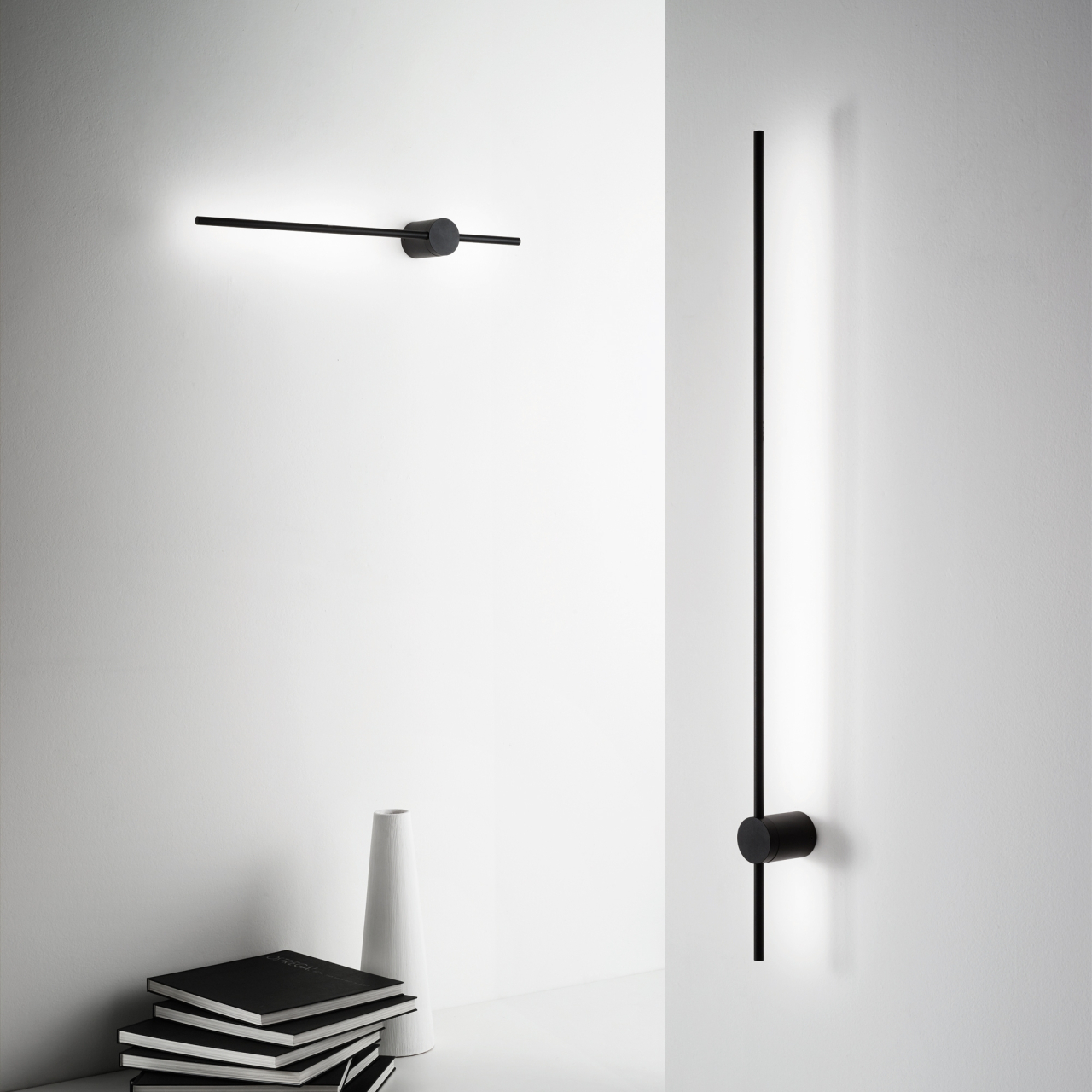 ESSENCE AP ROUND D115 LUCE IND. NERO 3000K - aplica moderna LED [2]