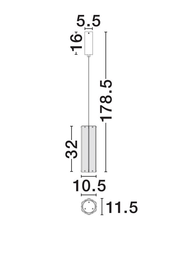ESSENZO SP1 7W - SUSPENSIE MODERNA LED [8]