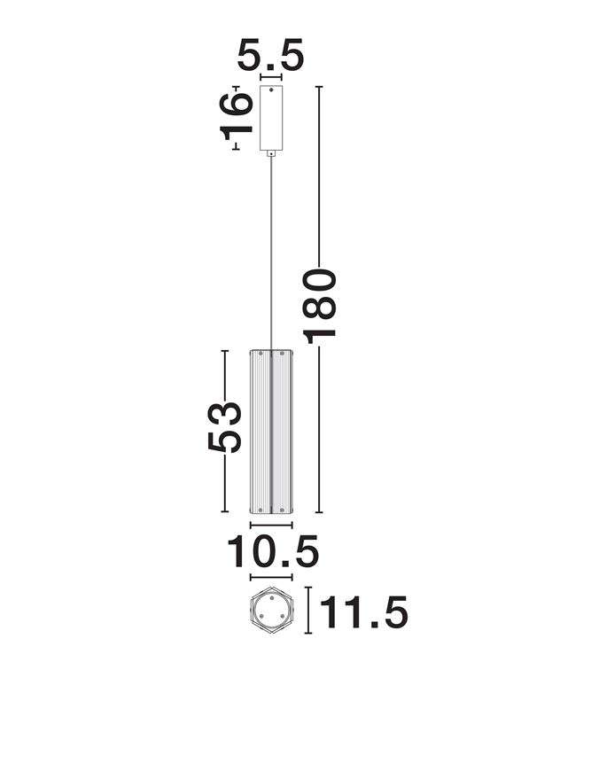 ESSENZO SP1 12W - SUSPENSIE MODERNA LED [7]