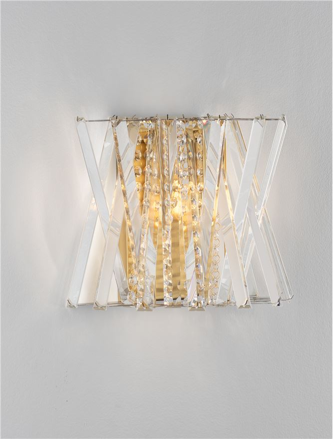 Estrella Aplica auriu - aplica moderna cu cristal [5]