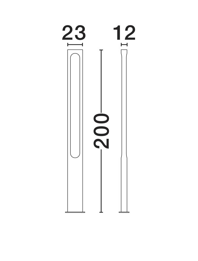Eta - Stalp de exterior 200 cm [5]