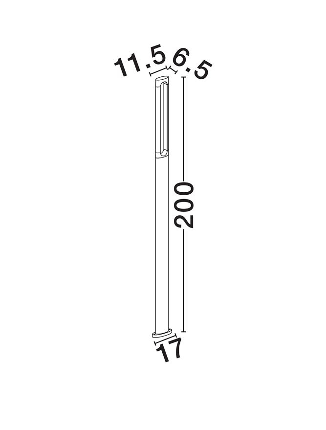 DIRA - Stalp de exterior 200 cm [7]