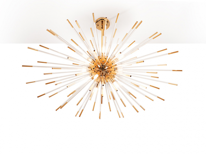 Evasion 381635D ·EVASION· LAMP, 9L., GOLD - Suspensie moderna dimmabila [6]