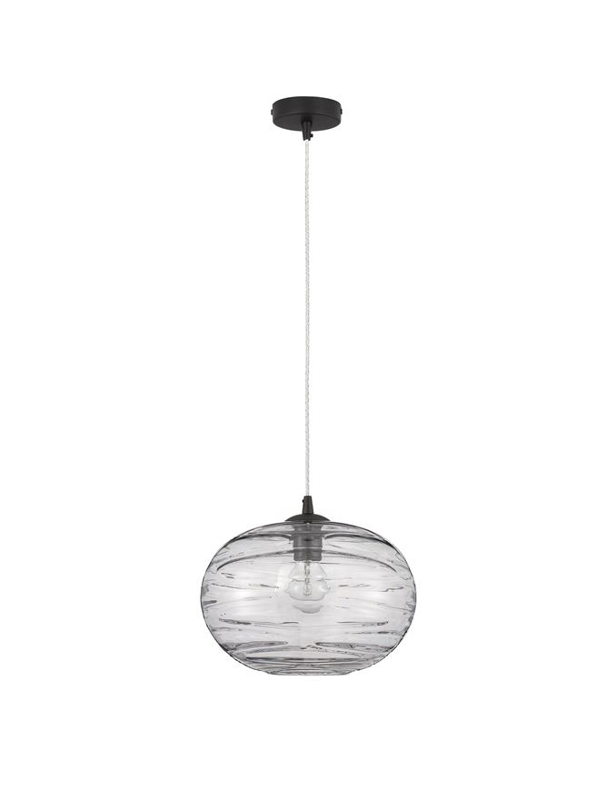 EVLEEN suspensie SP1 - 9009257 - Matt Black Metal & Light Grey Glass [2]