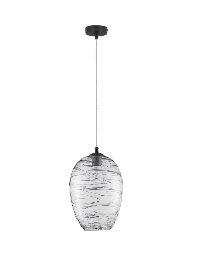 EVLEEN suspensie SP1 - 9009259 - Matt Black Metal & Light Grey Glass [2]