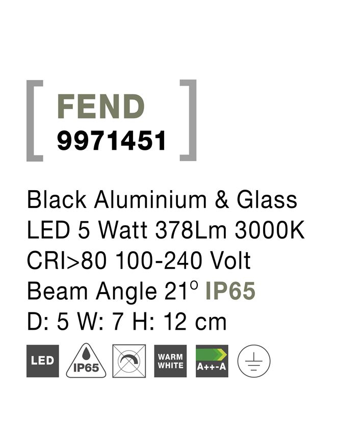 FEND aplica exterioada LED 9971451 [8]