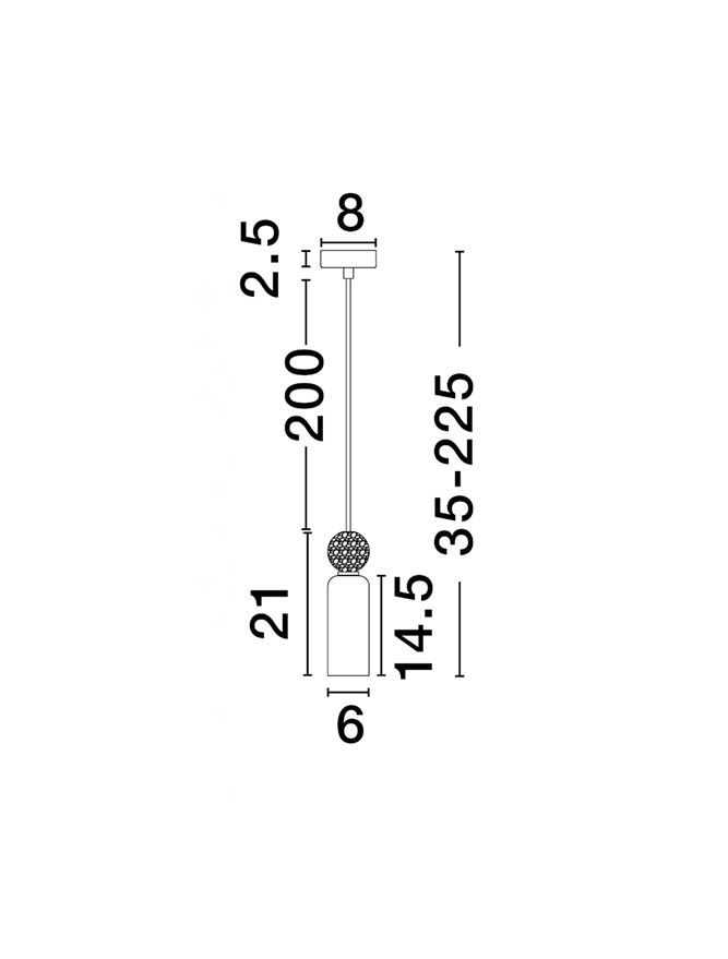 Filomena SP1 - Stone Travertine & Opal Glass Glossy Brushed Gold Metal Base - Suspensie [6]