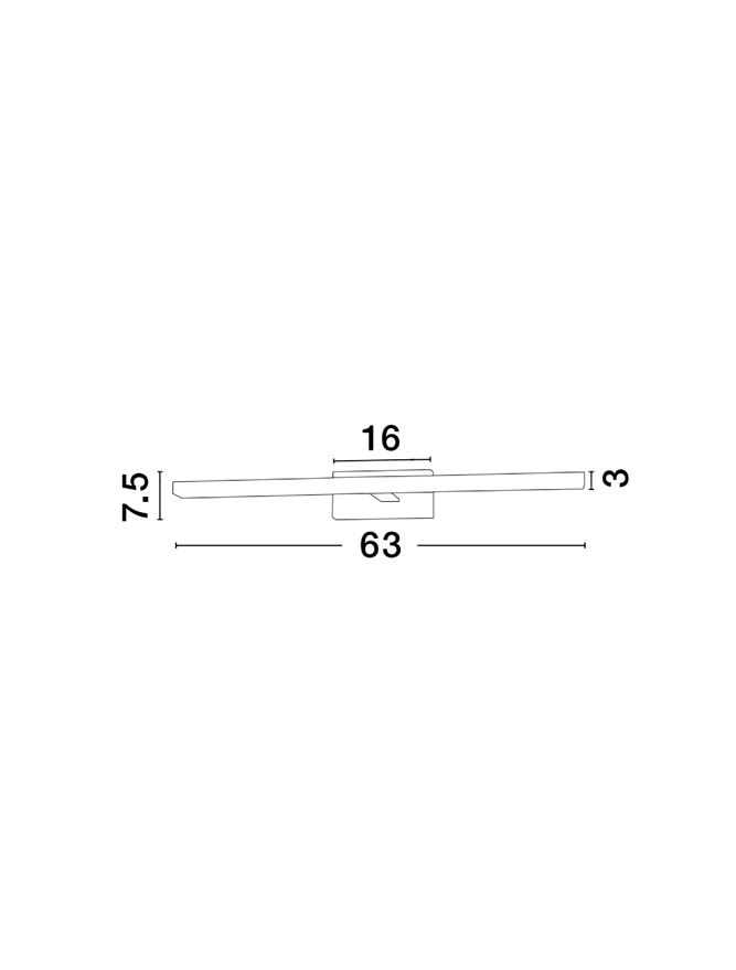 FLAT aplica - 787011 - Black Aluminium & Acrylic [4]