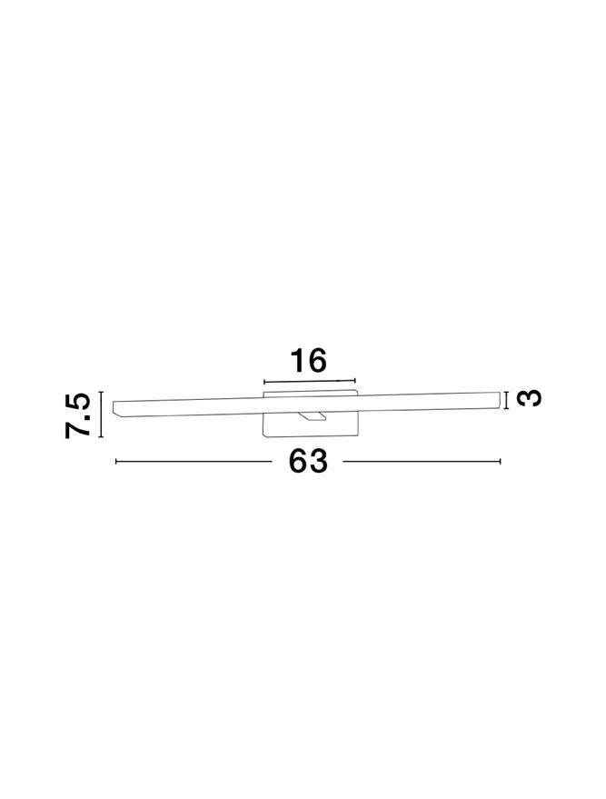 FLAT aplica - 787012 - Black Aluminium & Acrylic [3]