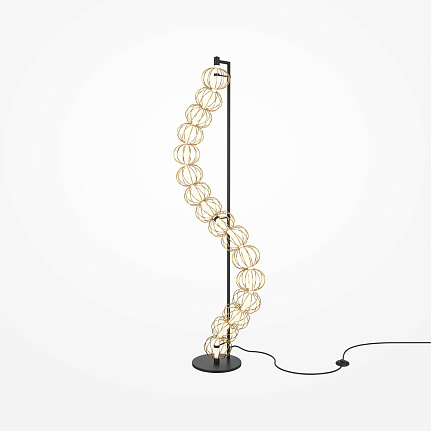 Floor lamp MOD216FL-L38G3K - Floor lamp Golden Cage [4]